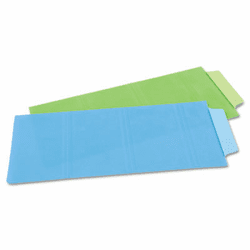 AVE16332 NoteTabs-Notes, Tabs and Flags in One, Cool Blue/Cool Green, Three Inch, 6/Pack By AVERY-DENNISON