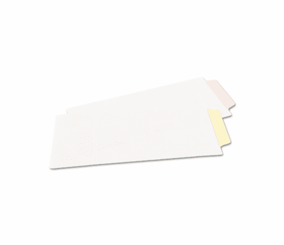 AVE16333 NoteTabs-Notes, Three Inch Tabs and Flags, Pastel Pink/Yellow/Clear, 6/Pack By AVERY-DENNISON
