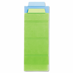 AVE16336 NoteTabs-Notes, Tabs and Flags in One, Cool Blue/Cool Green, Three Inch, 12/Pack By AVERY-DENNISON