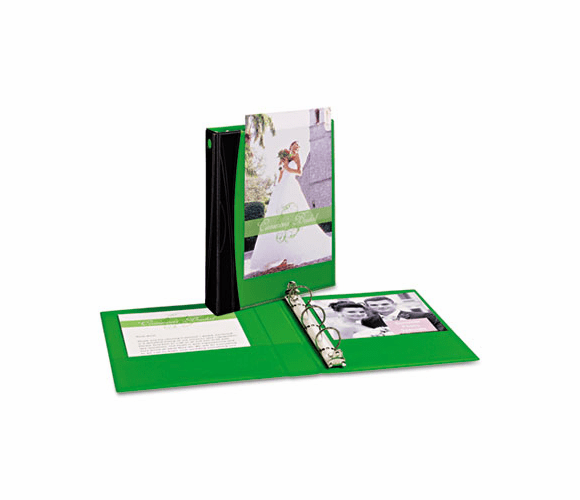 AVE17346 Comfort Touch Durable View Binder, 1" Capacity, Vinyl, Green By AVERY-DENNISON