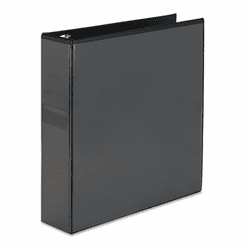 AVE19700 Showcase Reference View Binder, 2" Capacity, Black By AVERY-DENNISON