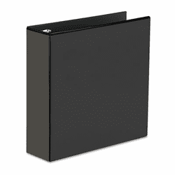 AVE19750 Showcase Reference View Binder, 3" Capacity, Black By AVERY-DENNISON