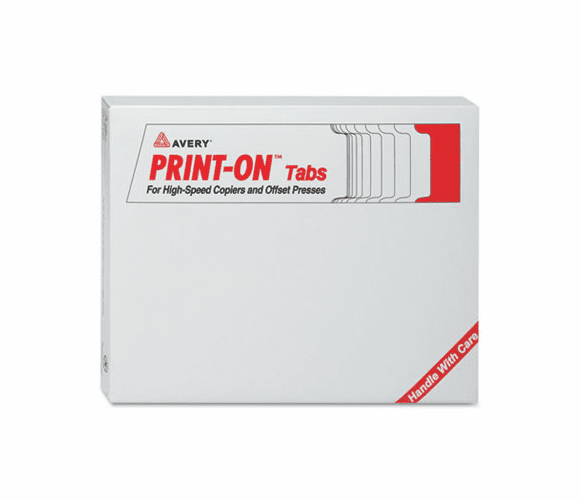 AVE20406 Xerox 5090 Copier Three-Hole Index Dividers, 5-Tab, Letter, White, 30 Sets By AVERY-DENNISON