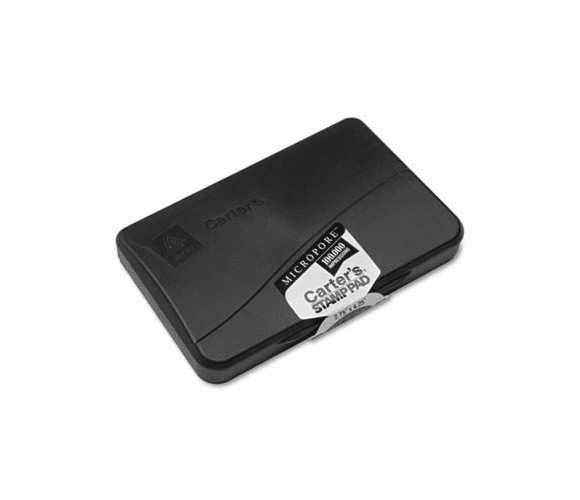 AVE21281 Micropore Stamp Pad, 4 1/4 x 2 3/4, Black By AVERY-DENNISON
