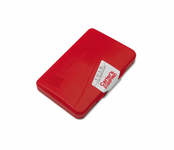 AVE21371 Foam Stamp Pad, 4 1/4 x 2 3/4, Red By AVERY-DENNISON