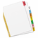 AVE23079 Big Tab Write-On Dividers w/Erasable Laminated Tabs, Clear, Set of 8 By AVERY-DENNISON