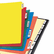 AVE23084 Plastic Index Dividers, White Self-Stick Labels, 8-Tab, Letter, 1 Set By AVERY-DENNISON