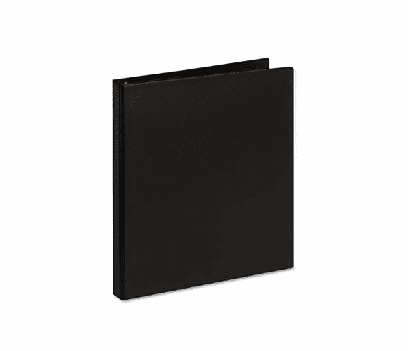 AVE27050 Durable EZ-Turn Ring Reference Binder, 11 x 8-1/2, 1/2" Capacity, Black By AVERY-DENNISON