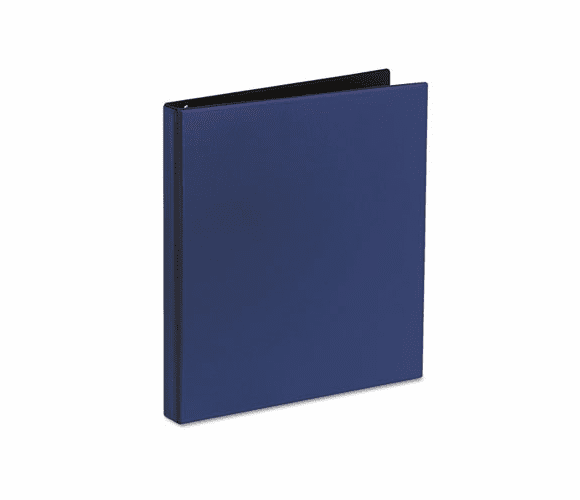 AVE27051 Durable EZ-Turn Ring Reference Binder, 11 x 8-1/2, 1/2" Capacity, Blue By AVERY-DENNISON