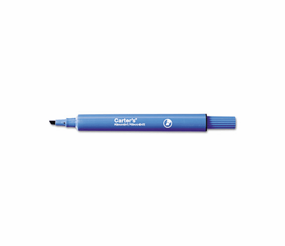 AVE27176 Large Permanent Marker, Chisel Tip, Blue By AVERY-DENNISON