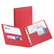 AVE27201 Durable EZ-Turn Ring Reference Binder, 11 x 8-1/2, 1" Capacity, Red By AVERY-DENNISON