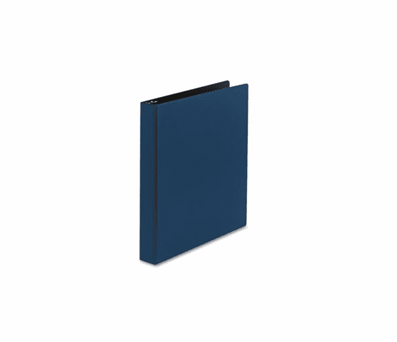 AVE27251 Durable EZ-Turn Ring Reference Binder, 11 x 8-1/2, 1" Capacity, Blue By AVERY-DENNISON