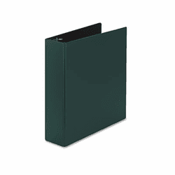 AVE27553 Durable EZ-Turn Ring Reference Binder, 11 x 8-1/2, 2" Capacity, Green By AVERY-DENNISON