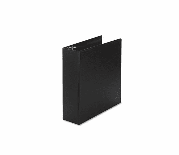 AVE27650 Durable EZ-Turn Ring Reference Binder, 11 x 8-1/2, 3" Capacity, Black By AVERY-DENNISON