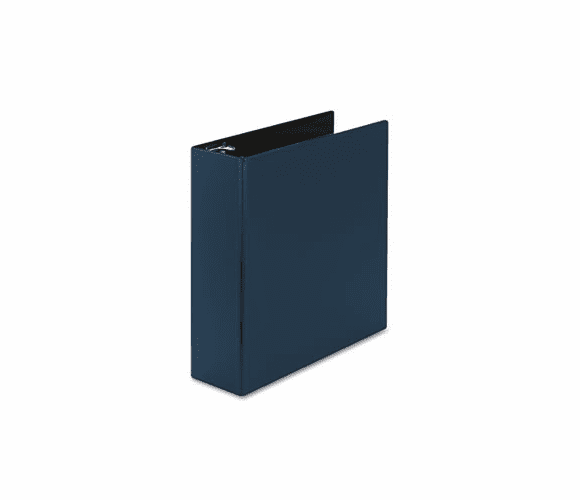 AVE27651 Durable EZ-Turn Ring Reference Binder, 11 x 8-1/2, 3" Capacity, Blue By AVERY-DENNISON