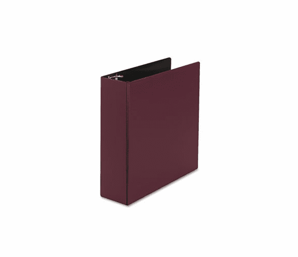 AVE27652 Durable EZ-Turn Ring Reference Binder, 11 x 8-1/2, 3" Cap, Burgundy By AVERY-DENNISON