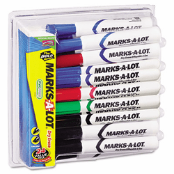 AVE29870 Desk Style Dry Erase Markers, Chisel Tip, Assorted, 24/Pack By AVERY-DENNISON