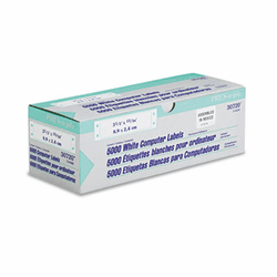AVE30720 Pres-A-Ply Pin-Fed Computer Labels, 15/16 x 3-1/2, White, 5000/Box By AVERY-DENNISON