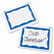AVE45144 Name Badge Label Pads, 3 x 4, Blue/White, 40/Pack By AVERY-DENNISON