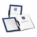 AVE47851 Flexi-View Cover, Swing Clip, Letter, Holds 25 Pages, Clear/Navy, 2/Pack By AVERY-DENNISON