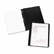 AVE47960 Coated Paper Report Cover, Tang Clip, Letter, 1/2" Capacity, Clear/Black, 25/Box By AVERY-DENNISON
