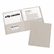 AVE47990 Two-Pocket Embossed Paper Portfolio, 30-Sheet Capacity, Gray, 25/Box By AVERY-DENNISON