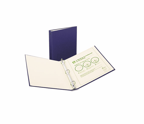 AVE50005 Recyclable Ring Binder With Slant Rings, 1-1/2" Capacity, Blue By AVERY-DENNISON