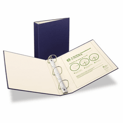 AVE50009 Recyclable Ring Binder With Slant Rings, 2" Capacity, Blue By AVERY-DENNISON