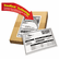 AVE5127 Shipping Labels with Paper Receipt, 5 1/16 x 7 5/8, White, 50/Pack By AVERY-DENNISON