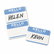 AVE5141 Print/Write Self-Adhesive Name Badges, 2-11/32 x 3-3/8, Blue, 100/Pack By AVERY-DENNISON