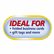 AVE5302 Tent Cards, White, 2 x 3 1/2, 4 Cards/Sheet, 160 Cards/Box By AVERY-DENNISON