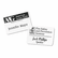 AVE5395 Flexible Self-Adhesive Laser/Inkjet Name Badge Labels, 2-1/3 x 3-3/8, WE, 400/Bx By AVERY-DENNISON