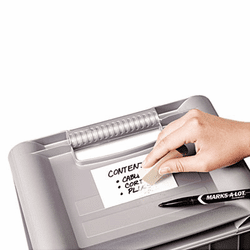 AVE5431 Erasable ID Labels, 2-7/8 x 3-7/8, White, 20/Pack By AVERY-DENNISON