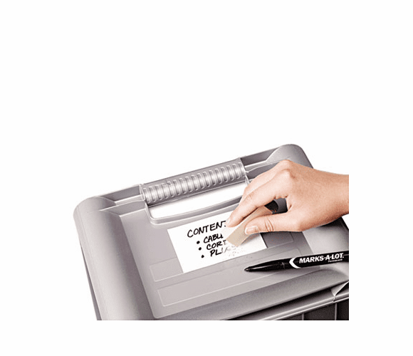 AVE5431 Erasable ID Labels, 2-7/8 x 3-7/8, White, 20/Pack By AVERY-DENNISON
