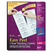 AVE5663 Easy Peel Laser Mailing Labels, 2 x 4, Clear, 500/Box By AVERY-DENNISON