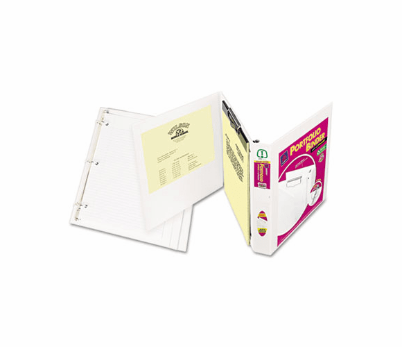 AVE63000 Durable View Portfolio Binder With Clipboard, Letter Size, 1" Capacity, White By AVERY-DENNISON