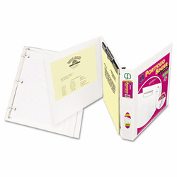 AVE63000 Durable View Portfolio Binder With Clipboard, Letter Size, 1" Capacity, White By AVERY-DENNISON