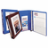 AVE68028 Framed View Binder With One Touch Locking EZD Rings, 1" Capacity, Royal Blue By AVERY-DENNISON