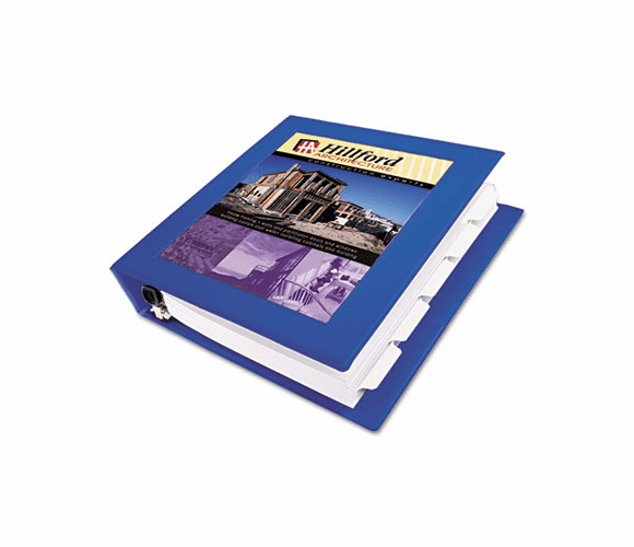 AVE68039 Framed View Binder With One Touch Locking EZD Rings, 3" Capacity, Royal Blue By AVERY-DENNISON