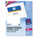 AVE6878 Shipping Labels for Color Laser & Copier, 3-3/4 x 4-3/4, Matte White, 100/Pack By AVERY-DENNISON