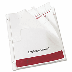 AVE74301 Top-Load Bound Poly Sheet Protector Sets, Standard Gauge, Letter, 10 Pages By AVERY-DENNISON