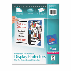AVE74404 Top-Load Display Sheet Protectors, Letter, 10/Pack By AVERY-DENNISON