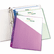 AVE75254 Ring Binder Polypropylene Pockets, 8-1/2 x 11, Assorted Colors, 5 Pockets/Pack By AVERY-DENNISON