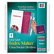 AVE75501 Index Maker Clear Label Three-Hole Punch View Dividers, Letter, 8/Set By AVERY-DENNISON
