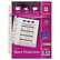 AVE77004 Top Load Sheet Protector, Heavyweight, 8.5 x 5.5, Clear 25/Pk By AVERY-DENNISON