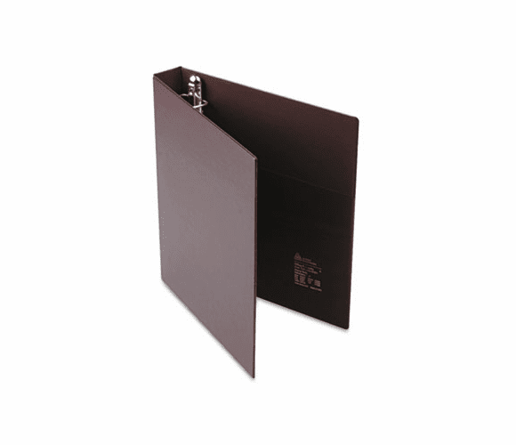 AVE79369 Heavy-Duty Vinyl EZD Ring Reference Binder, 1" Capacity, Maroon By AVERY-DENNISON