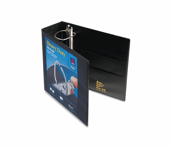 AVE79604 Nonstick Heavy-Duty EZD Reference View Binder, 4" Capacity, Black By AVERY-DENNISON