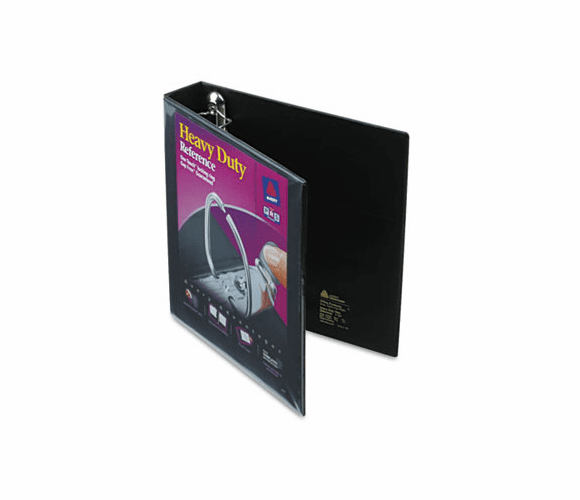 AVE79695 Nonstick Heavy-Duty EZD Reference View Binder, 1-1/2" Capacity, Black By AVERY-DENNISON