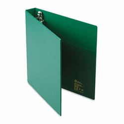 AVE79789 Heavy-Duty Vinyl EZD Ring Reference Binder, 1" Capacity, Green By AVERY-DENNISON