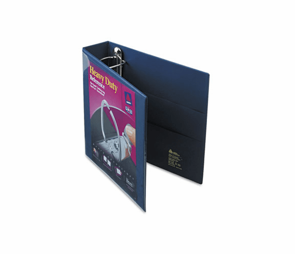 AVE79802 Nonstick Heavy-Duty EZD Reference View Binder, 2" Capacity, Navy Blue By AVERY-DENNISON